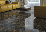 Carrelage effet marbre Cifre Xlife Golden Black 120x280 cm – vue 4