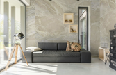 Carrelage effet onyx Cifre Xlife Beige 120x280 cm – vue 2