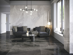 Carrelage effet onyx Cifre Xlife Blanc 120x280 cm