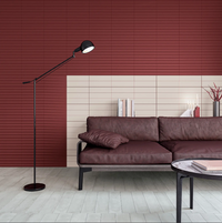 Carrelage WOW STRIPES GARNET MAT 7,5x30