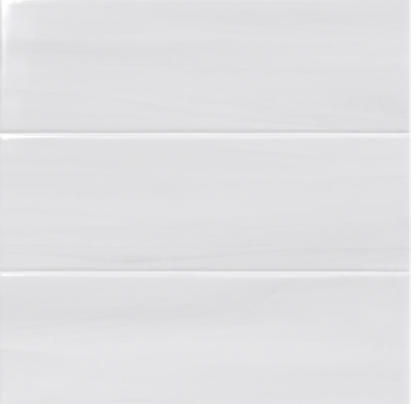 SAVOIA BOTANICAL PIGMENT WHITE GLOSSY - 25X75