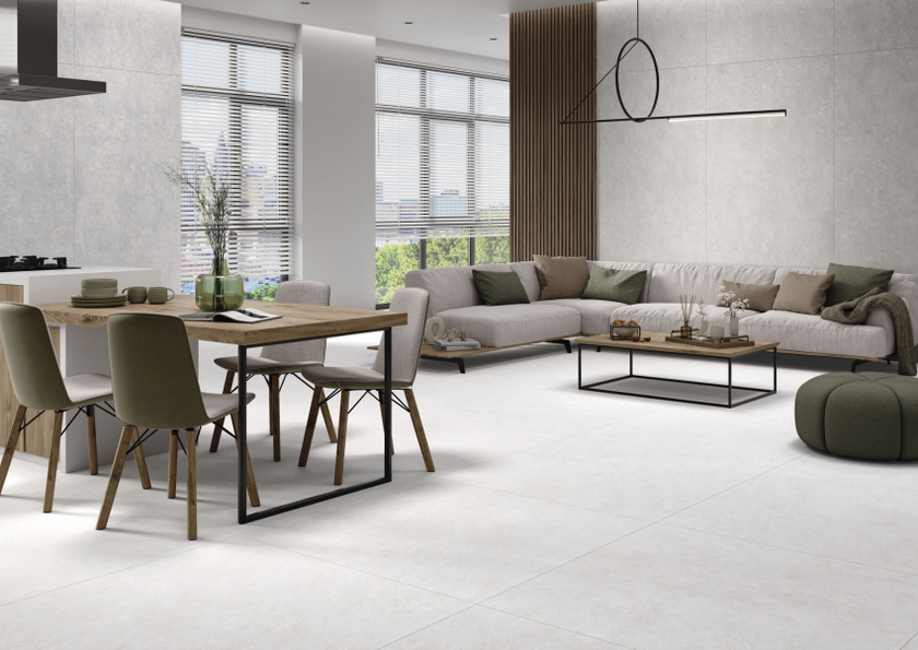 Carrelage effet béton Cifre Xlife Pearl 120x280 cm