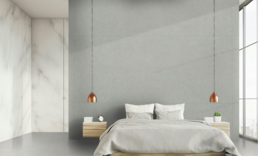 Carrelage effet béton Cifre Xlife Pearl 120x280 cm – vue 2