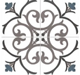 Carrelage effet carreaux de ciment Kerion Neocim Classic Branche Mer 20x20 cm – vue 2