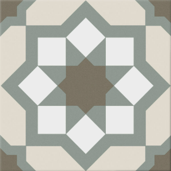Carrelage effet carreaux de ciment Cifre Hidra Capri Warm 20x20 cm – vue 2