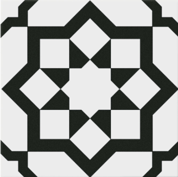 Carrelage effet carreaux de ciment Cifre Hidra Capri White 20x20 cm – vue 2