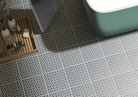 Carrelage effet carreaux de ciment Cifre Hidra Manila Cold 20x20 cm