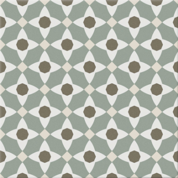 Carrelage effet carreaux de ciment Cifre Hidra Manila Warm 20x20 cm – vue 2