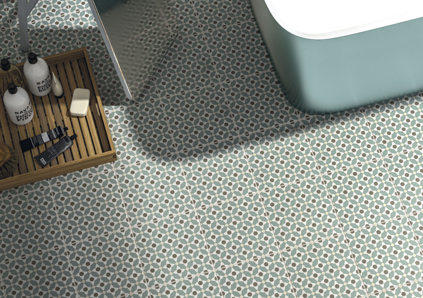 Carrelage effet carreaux de ciment Cifre Hidra Manila Warm 20x20 cm