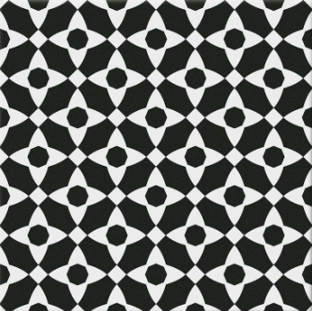 Carrelage effet carreaux de ciment Cifre Hidra Manila White 20x20 cm – vue 2