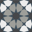 Carrelage effet carreaux de ciment Cifre Hidra Prisma Cold 20x20 cm – vue 2