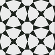 Carrelage effet carreaux de ciment Cifre Hidra Prisma White 20x20 cm – vue 2