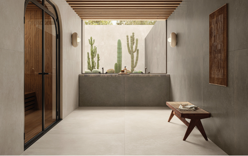 CERDOMUS CONCRETE ART SABBIA MAT 100x100
