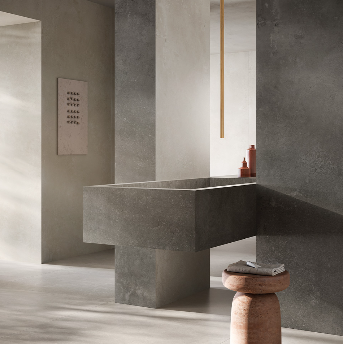 CERDOMUS CONCRETE ART ANTRACITE MAT 100x100