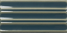WOW FAYENZA BELT PEACOCK BLUE 6,2x12,5 GLOSSY