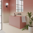 WOW MELANGE TALC ROSE 10,7x54,2 MAT