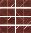 WOW YOKO ORIGAMI BORDO 6,2x12,5 GLOSSY