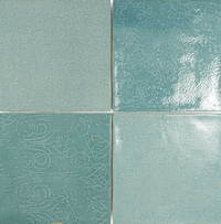 WOW MESTIZAJE DECOR AQUA 12,5x12,5 GLOSSY