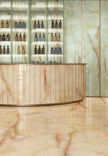 EMIL CERAMICA TELE DI MARMO PURE ONYX MIELE 120x120 FULL LAPPATO