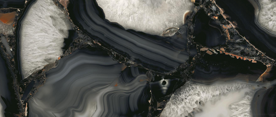 Carrelage effet marbre Emil Ceramica Tele Di Marmo Precious Agate Black 60x120 cm – vue 2