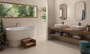 EMILCERAMICA TOTALOOK SABBIA 40x80  DECORO INCROCI