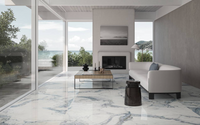 SUPERGRES PURITY MARBLE INVISIBLE BLU 75x75 MAT