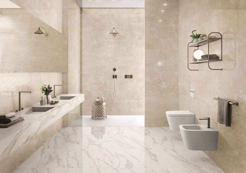 SUPERGRES PURITY MARBLE ROYAL BEIGE 60x120 LUX