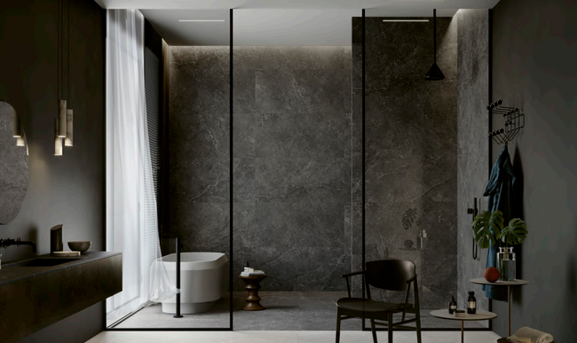 COTTO D'ESTE KERLITE LITHOS CARBON 60x120 NATURALE R10