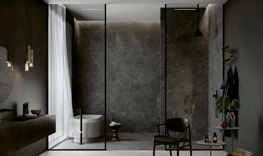 COTTO D'ESTE KERLITE LITHOS CARBON 60x120 NATURALE R10