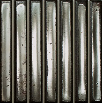 WOW LONDON CALLING BARS SILVER 11,6x11,6 BRILLANT