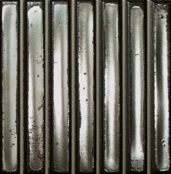 WOW LONDON CALLING BARS SILVER 11,6x11,6 BRILLANT