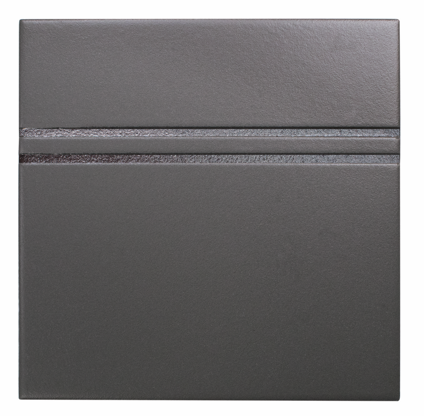 WOW POINT & DASH TITANIUM DECOR SILVER 15x15 MAT