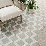 WOW POTTERY SQUARE GREY 15x15 MAT