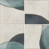 WOW POTTERY COSMIC SQUARE NATURAL 15x15 MAT