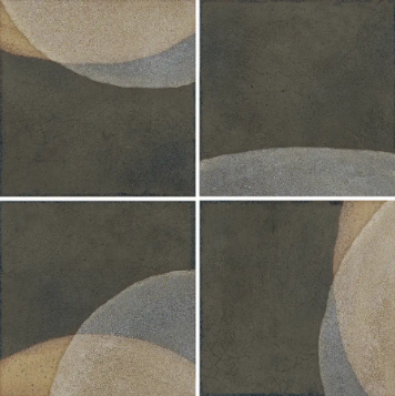 WOW POTTERY COSMIC SQUARE GRAPHITE 15x15 MAT