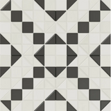 WOW TESSERAE LIKE B&W 28x28 MAT