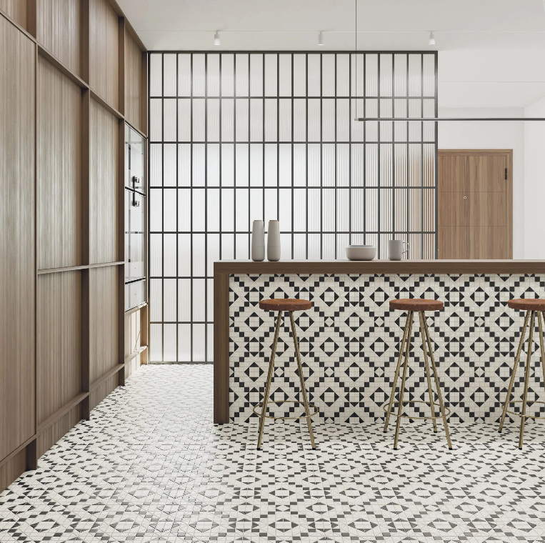 WOW Tesserae Like 28x28 effet mosaïque – teinte B&W