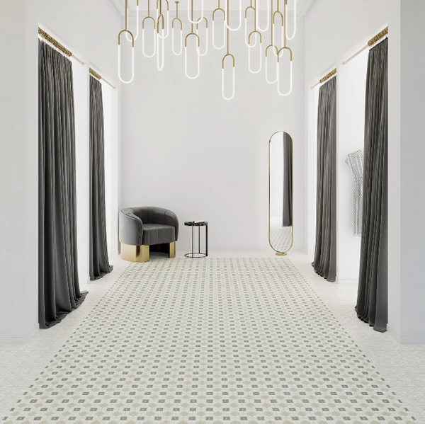 WOW TESSERAE SUIT MOSS 28x28 MAT