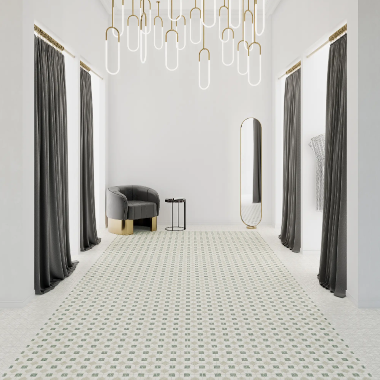 WOW Tesserae Suit 28x28 effet mosaïque – teinte Moss