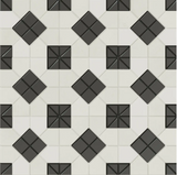 WOW TESSERAE SUIT B&W 28x28 MAT