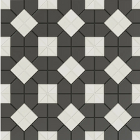 WOW TESSERAE SUIT B&W PLUS 28x28 MAT