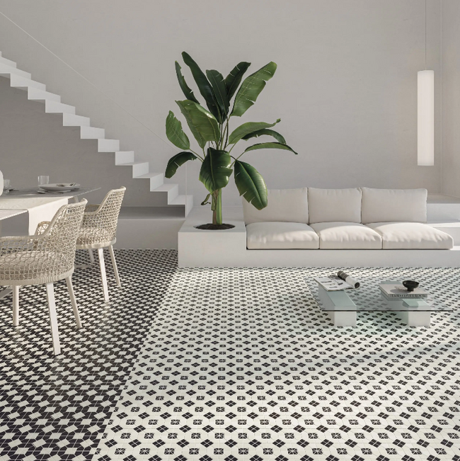 WOW TESSERAE SUIT B&W PLUS 28x28 MAT