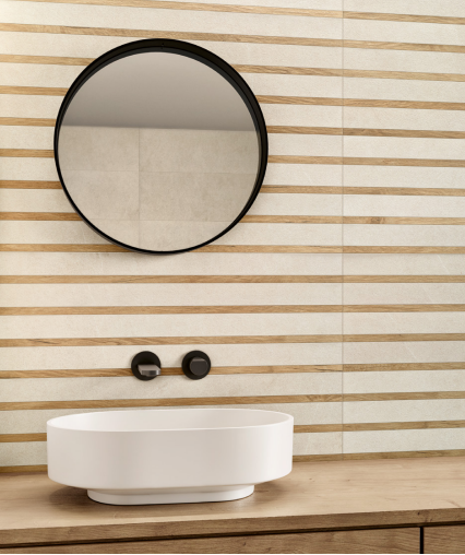 LOVE TILES SENSE CHANNEL BEIGE 35x100 MAT