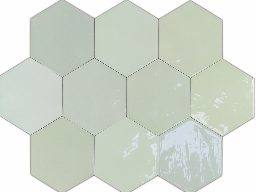WOW ZELLIGE HEXA MINT 10,8x12,4 GLOSS