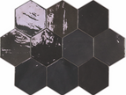 WOW ZELLIGE HEXA GRAPHITE 10,8x12,4 GLOSS