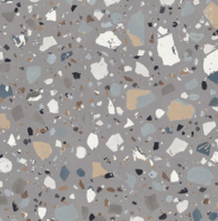 SANT'AGOSTINO DECONCRETE MAXI DECO GREY 90x90 MAT