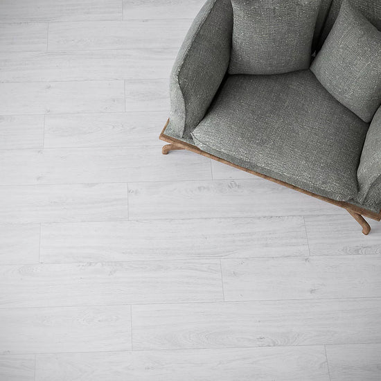 Carrelage effet béton Vitacer Blanc 23x120 cm