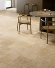 Fioranese Borgogna Pietra di Fez Beige en situation — carrelage effet pierre