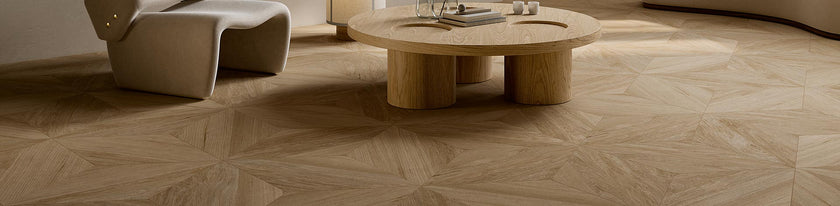 Fioranese Bridge Rovere en situation — carrelage effet bois