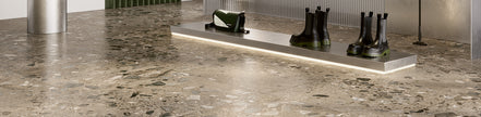 Fioranese I Ciottoli en situation — carrelage effet pierre